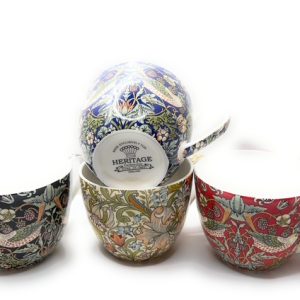 Fine Bone China Set Of 4 Large William Morris Mugs